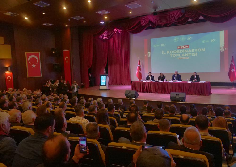 29 Aralık 2023 Hatay İl Koordinasyon Toplantısı - Halk Buluşması